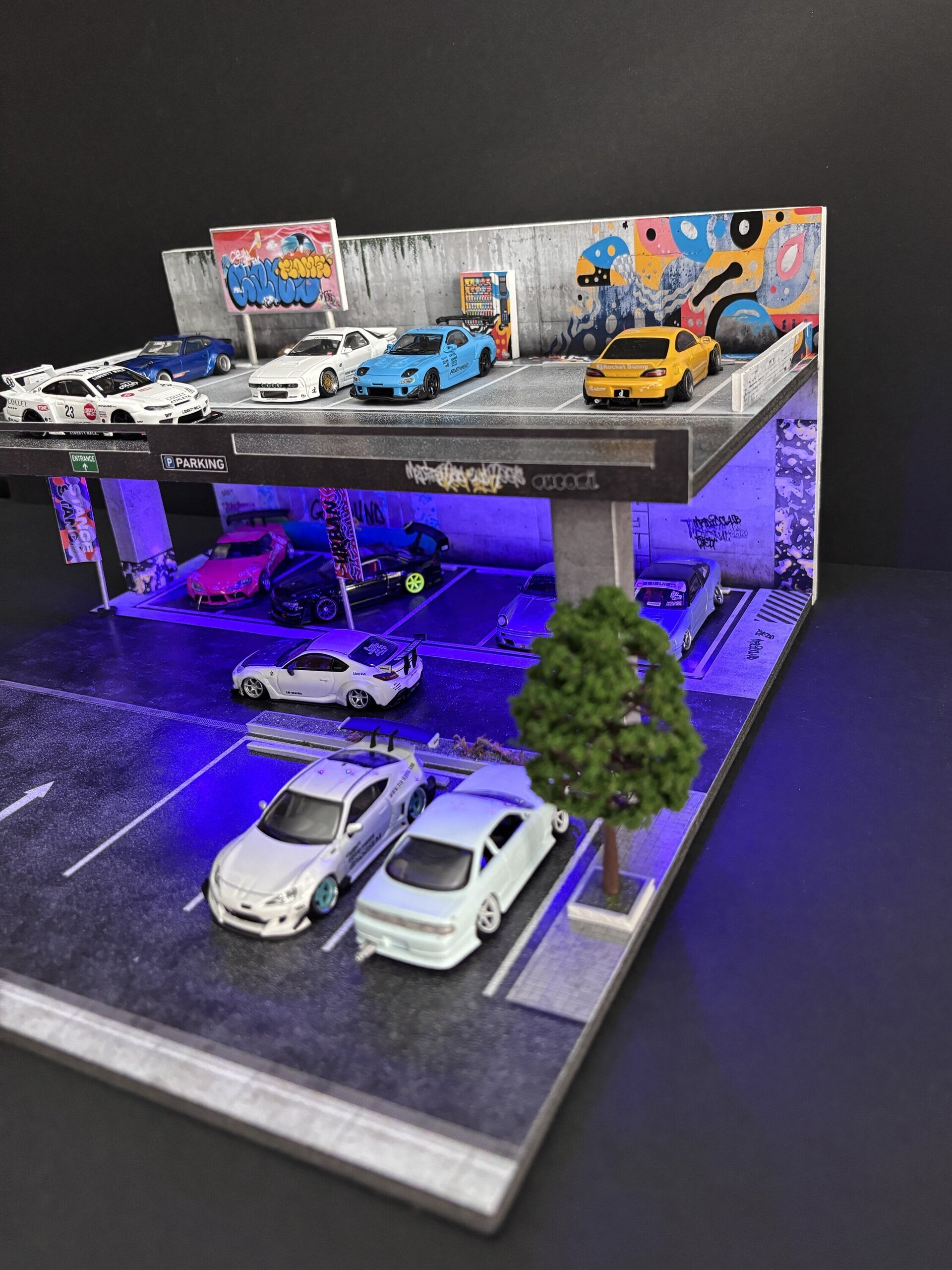 [RESERVA] Diorama 1:64 Parking int-ex - 3