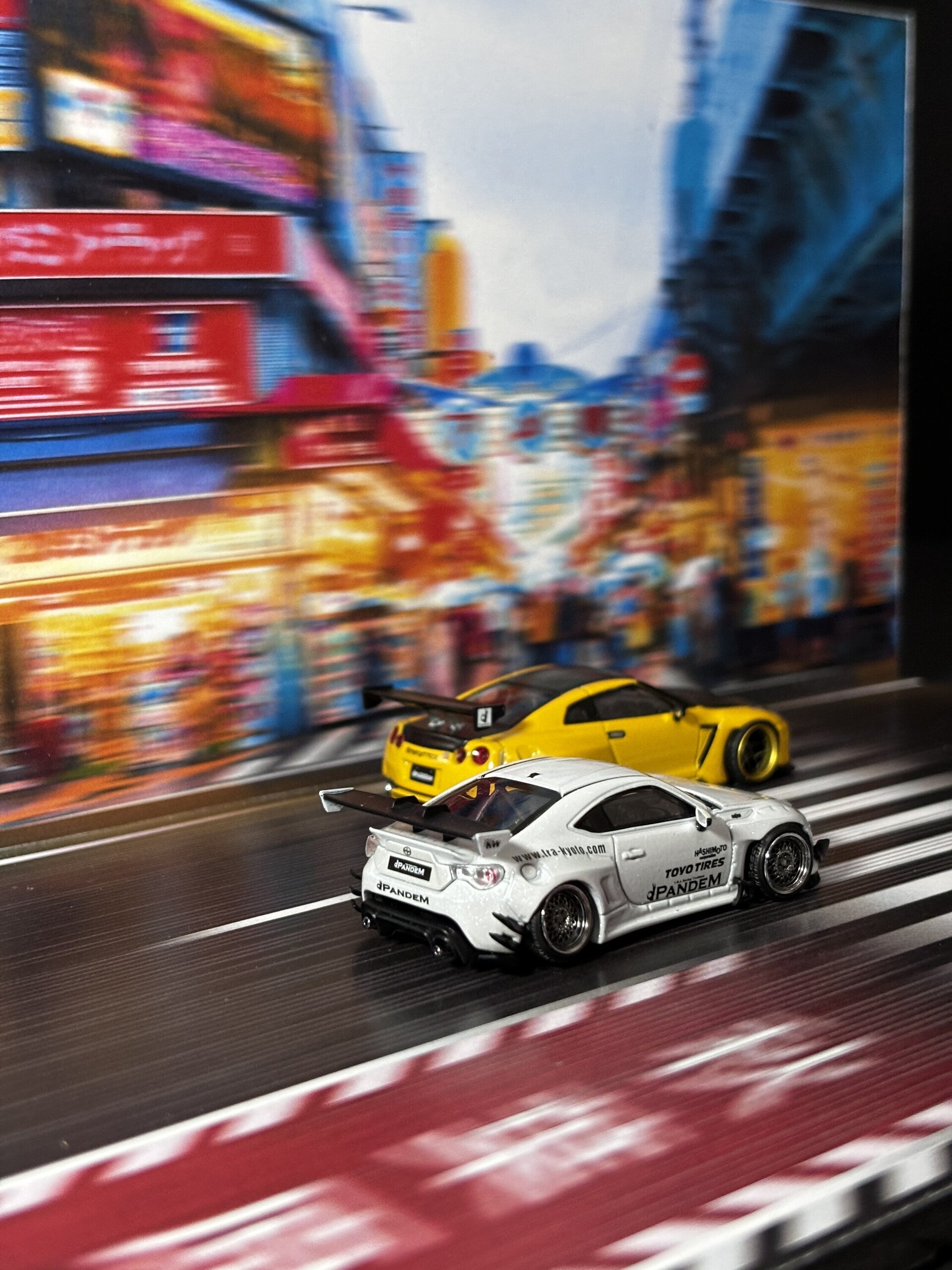 Diorama 1:64 Efecto velocidad JP - 3