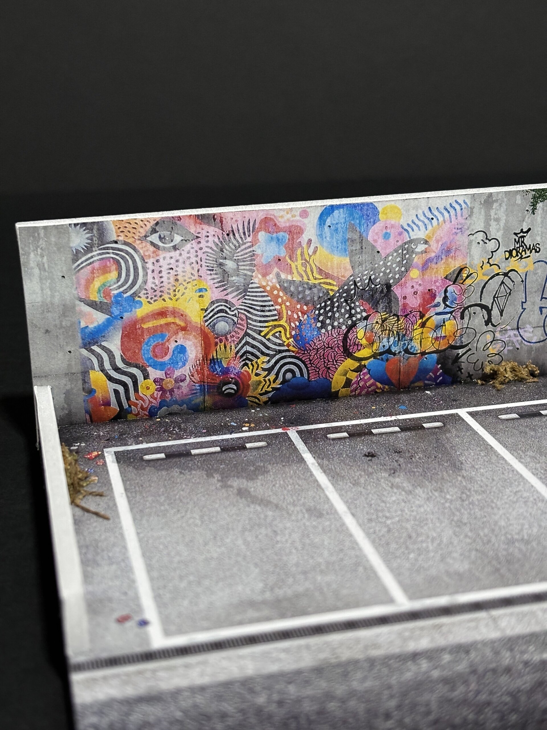 Diorama 1:64 Parking basic v2 - 2