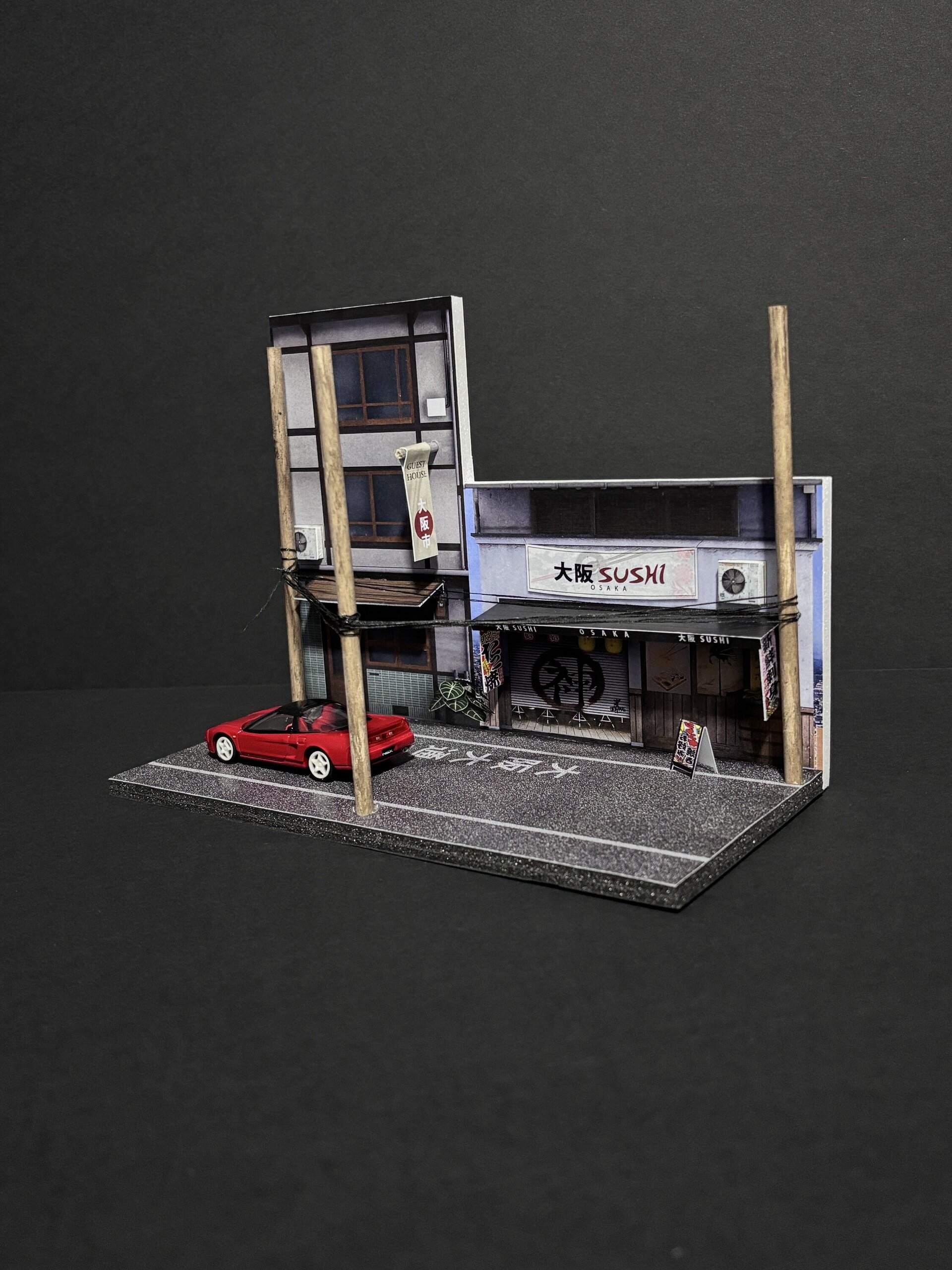 Diorama 1:64 Osaka Japón v3 - 3
