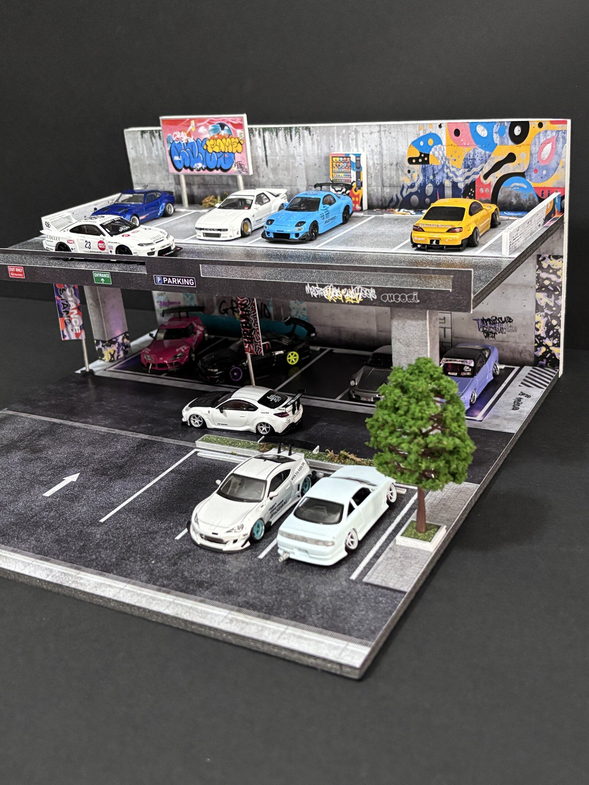 [RESERVA] Diorama 1:64 Parking int-ex - 2