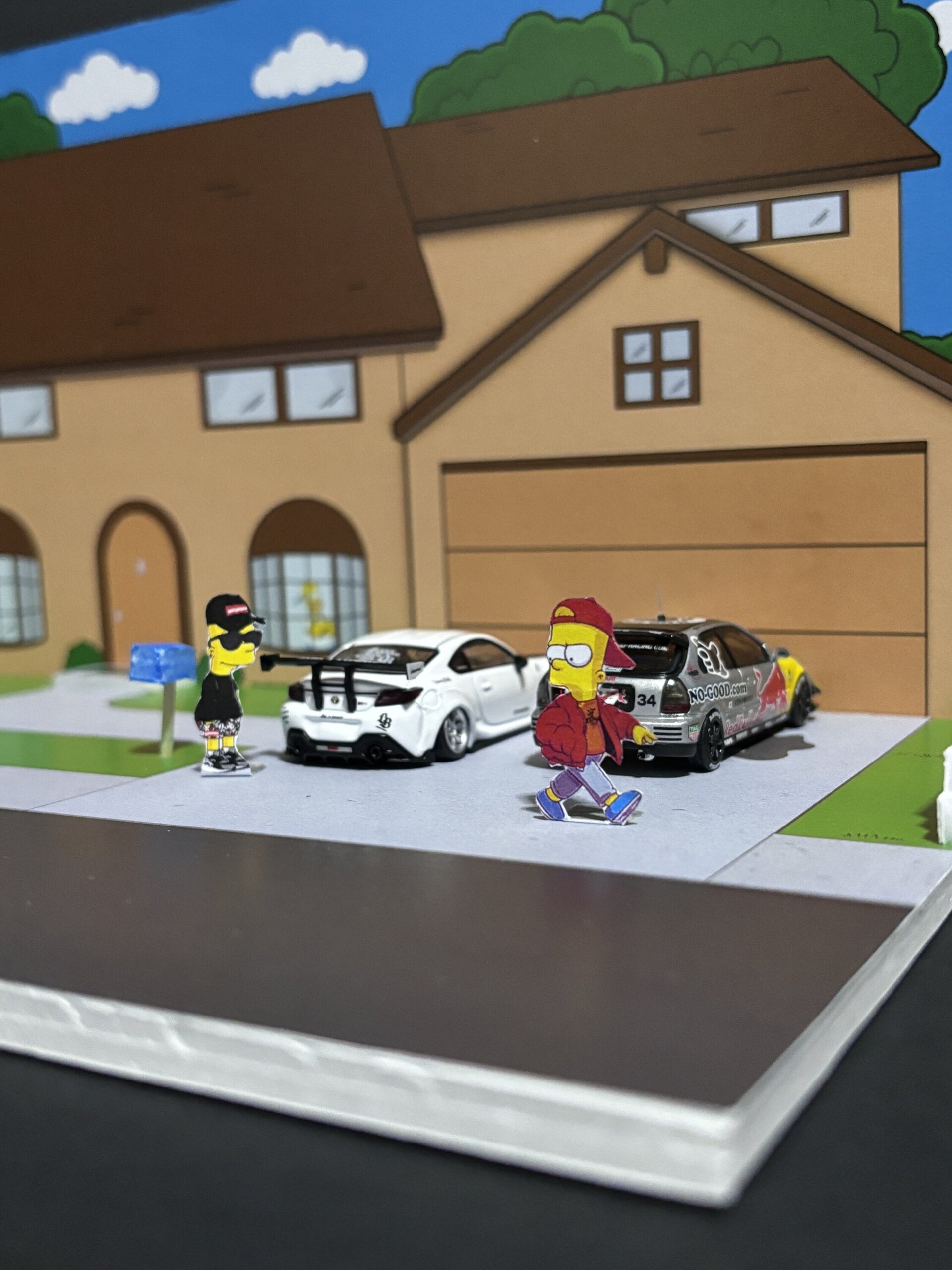 Diorama 1:64 Simpsons House - 2