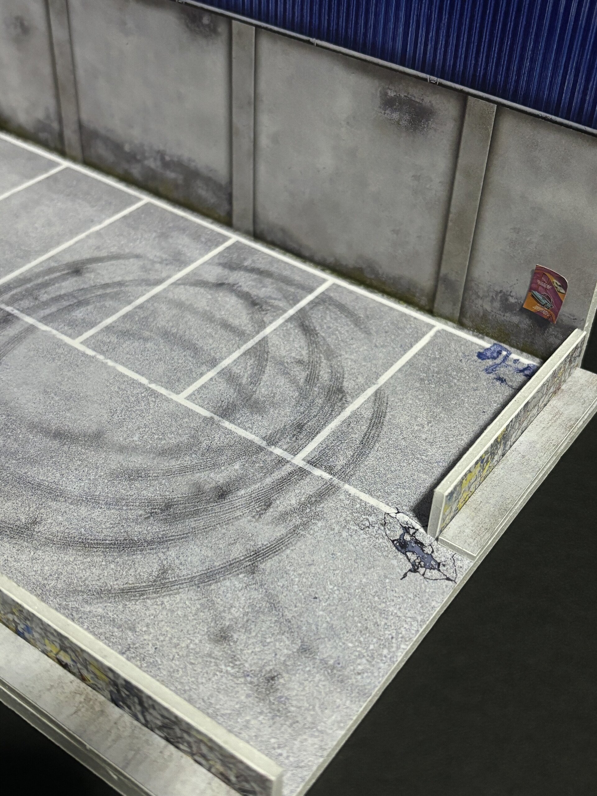 Diorama 1:64 Parking nave - 3