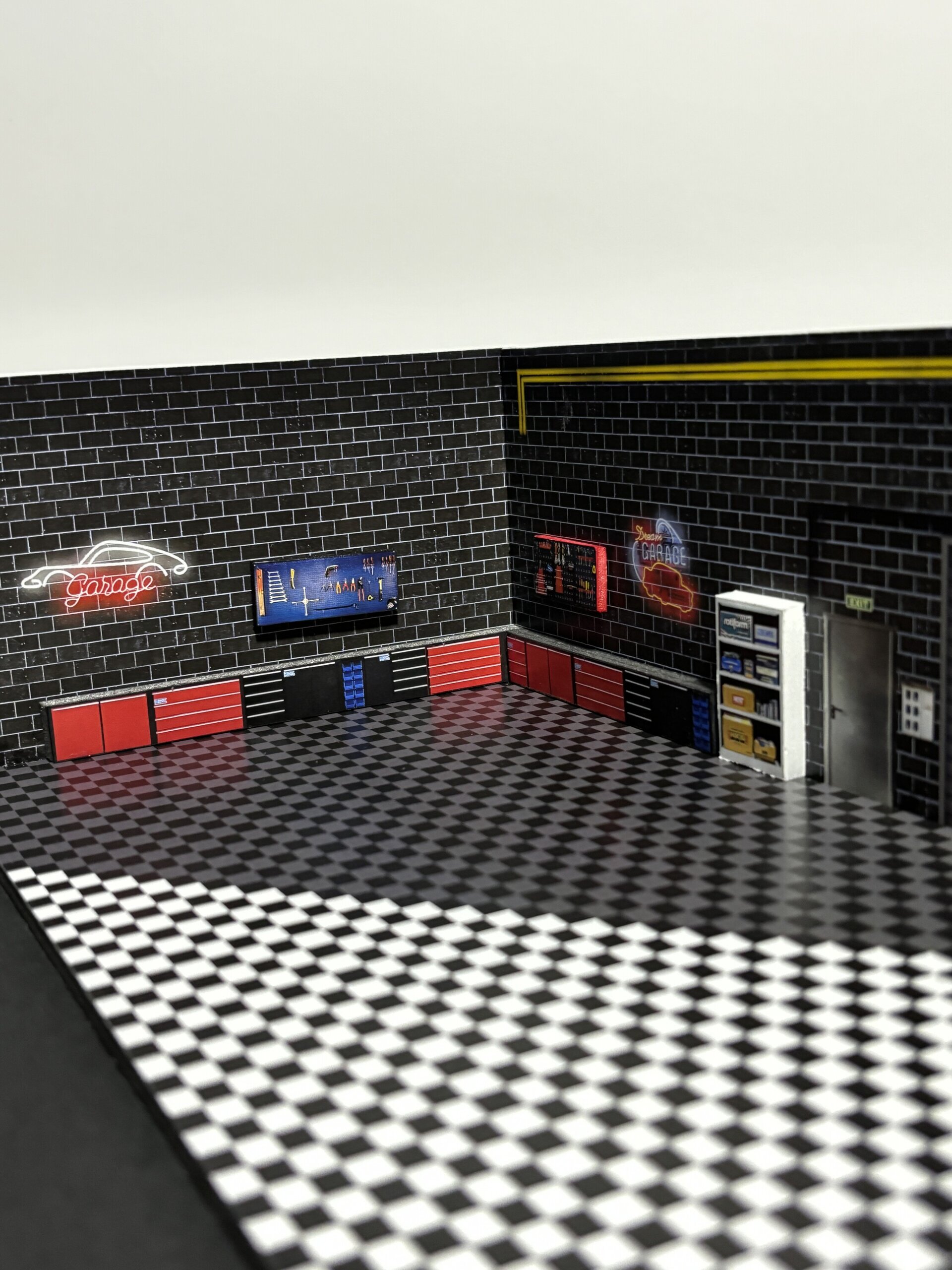 Diorama 1:64 Taller - 3
