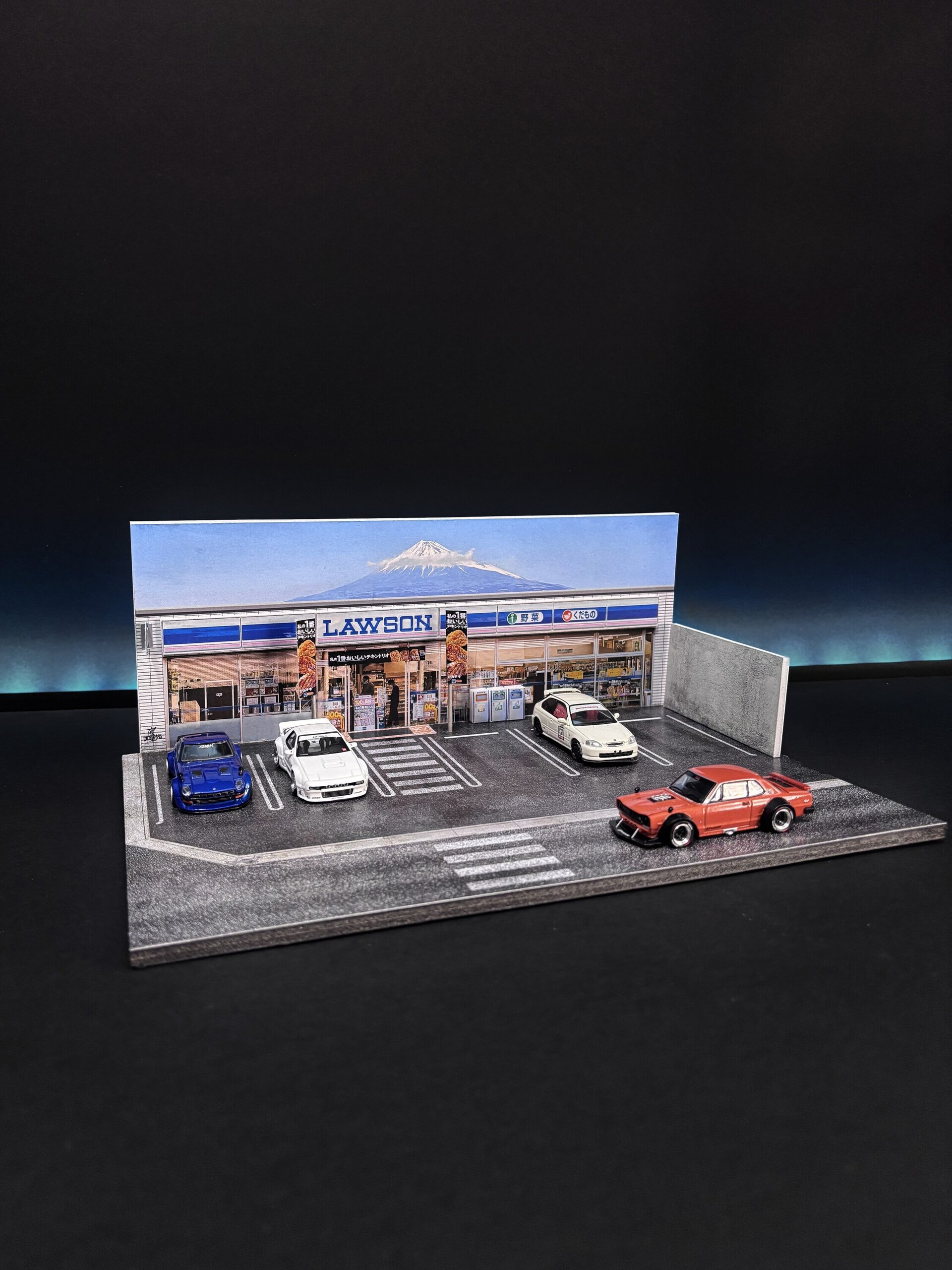 Diorama 1:64 lawson Fuji - 1