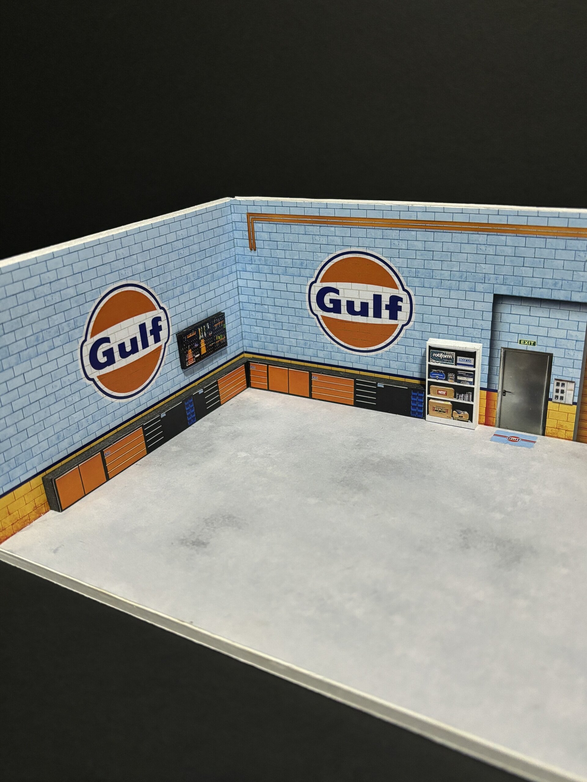 Diorama 1:64 Taller G - 2