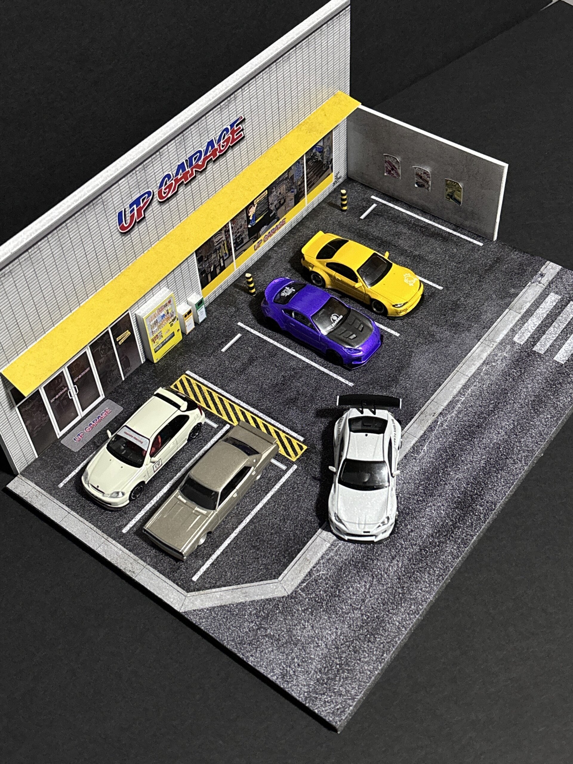 Diorama 1:64 UP GARAGE JP - 4