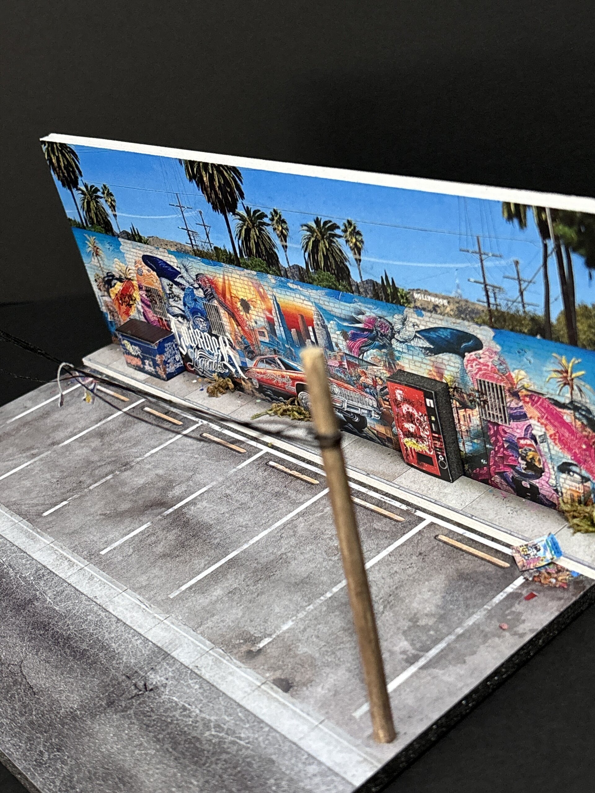 Diorama 1:64 California st. v2 - 3