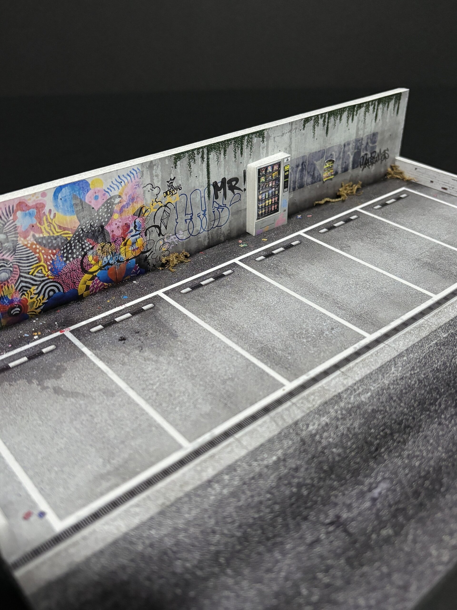Diorama 1:64 Parking basic v2 - 4