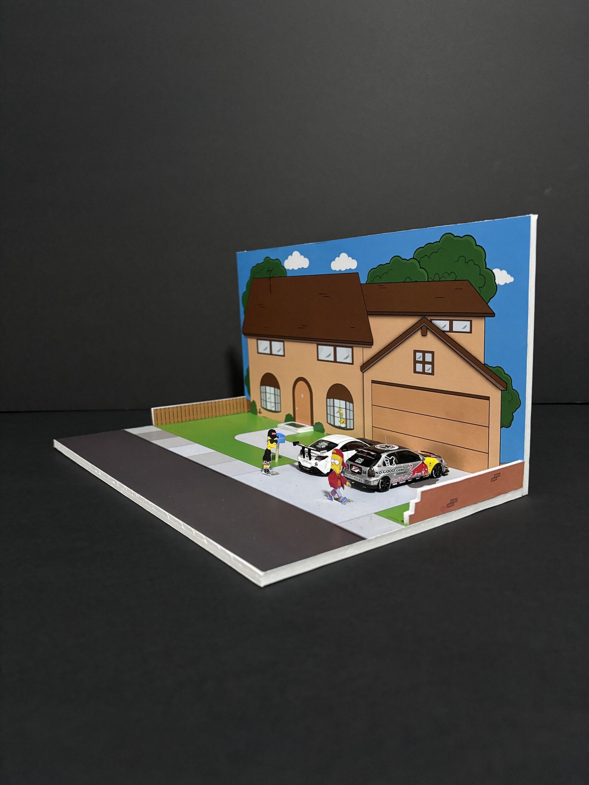 Diorama 1:64 Simpsons House - 3