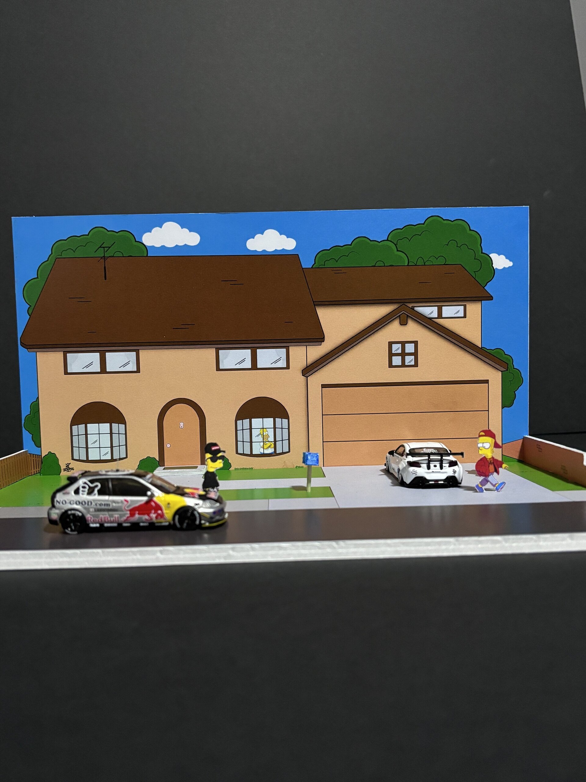 Diorama 1:64 Simpsons House - 5
