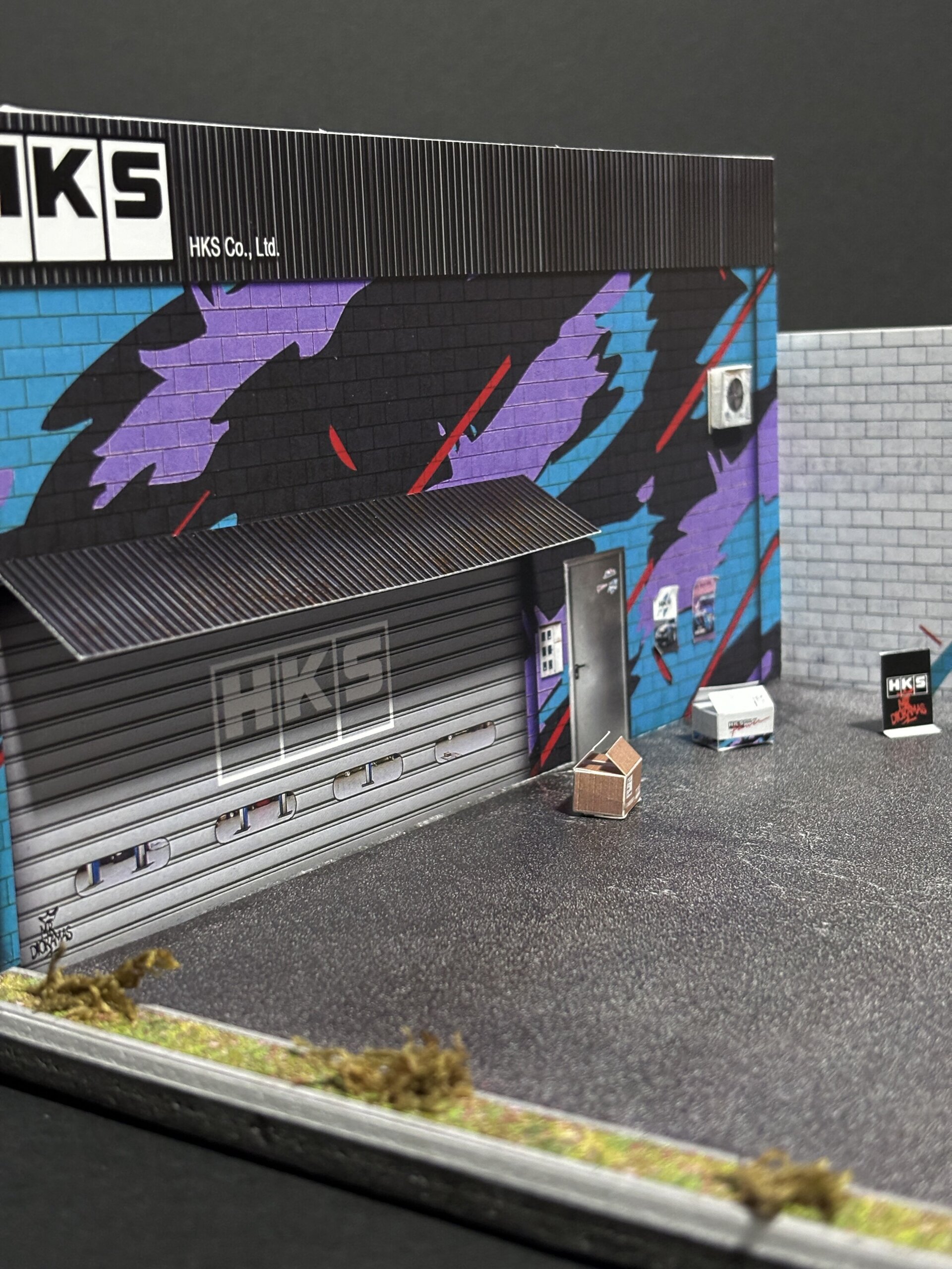 Diorama 1:64 HKS - 2