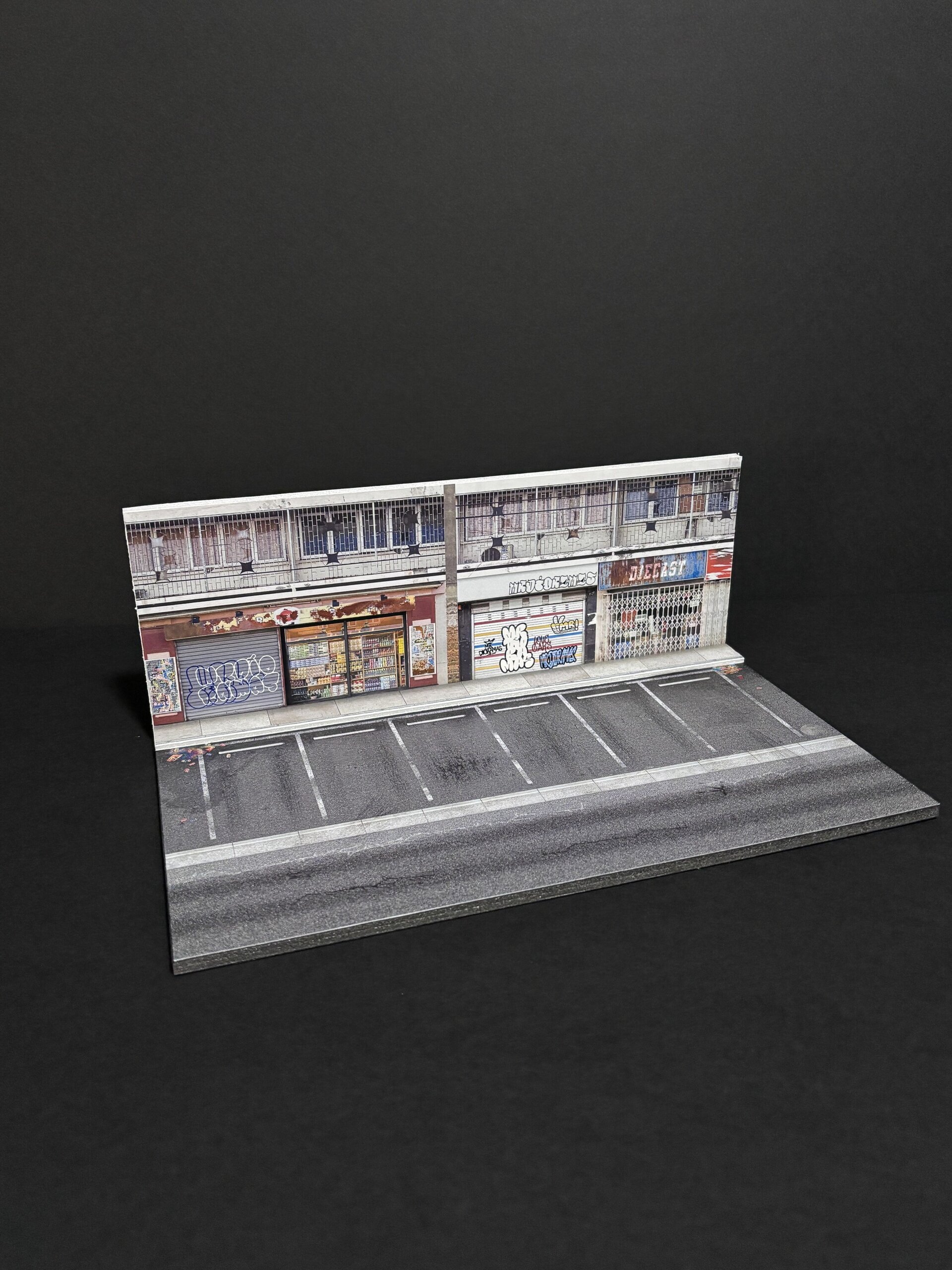 Diorama 1:64 Urban aband. - 2