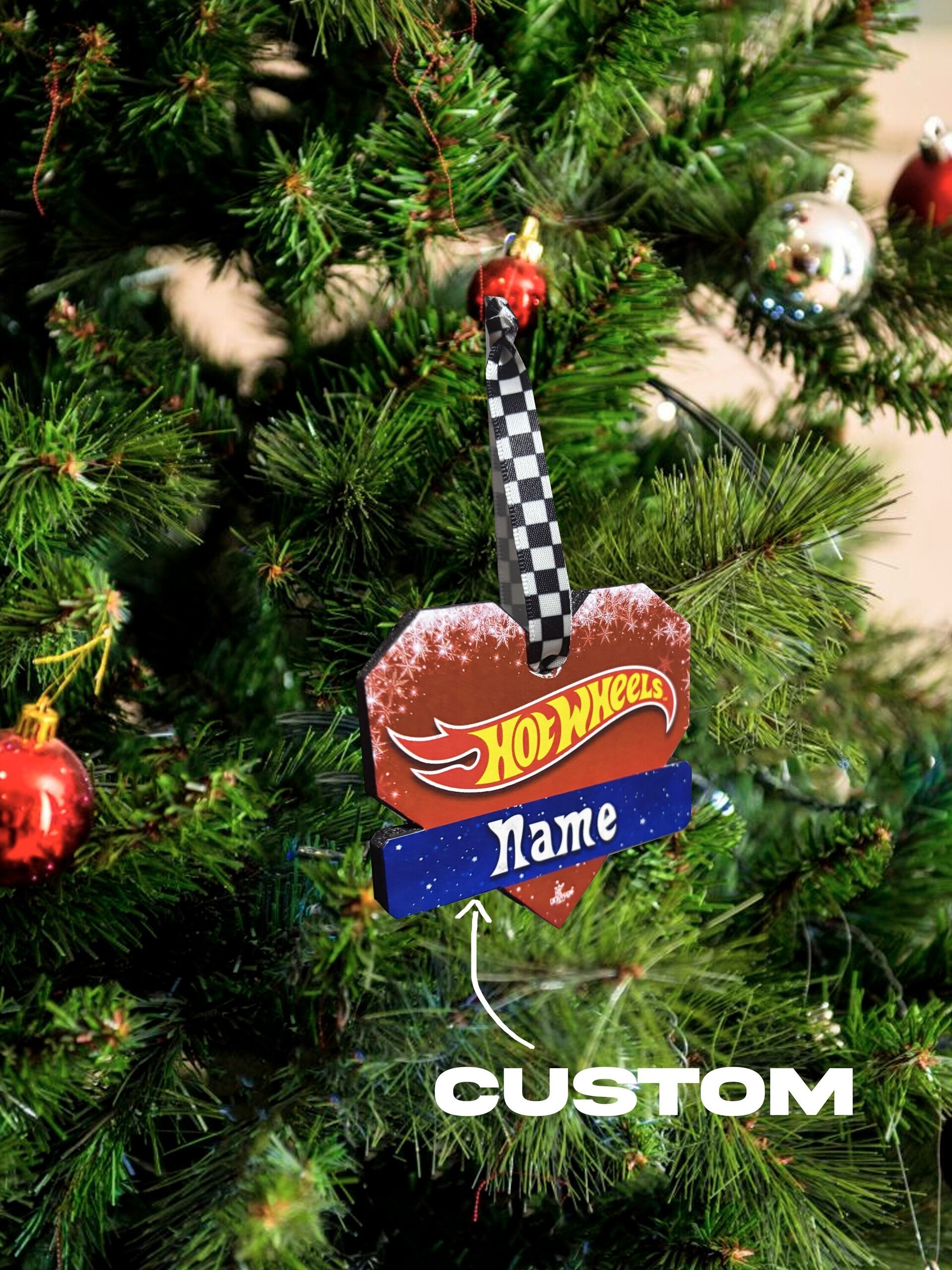 Decoración Navidad con nombre personalizado - 1