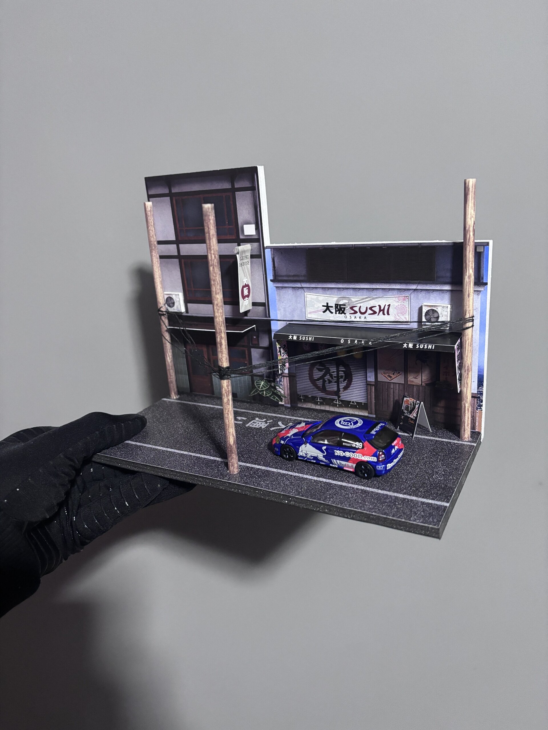 Diorama 1:64 Osaka Japón v3 - 3