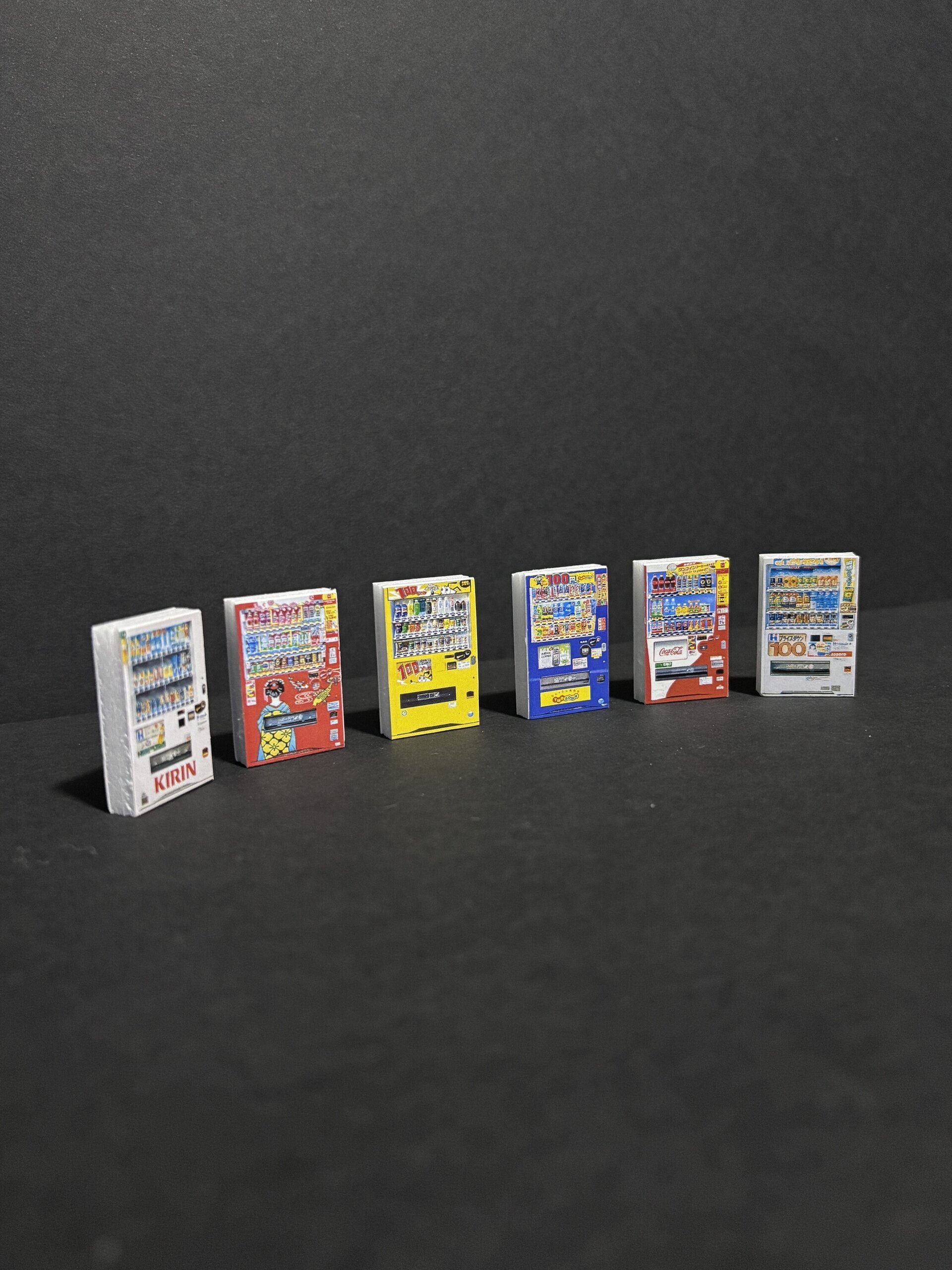 Pack 6 expendedoras japonesas 1:64 - 2