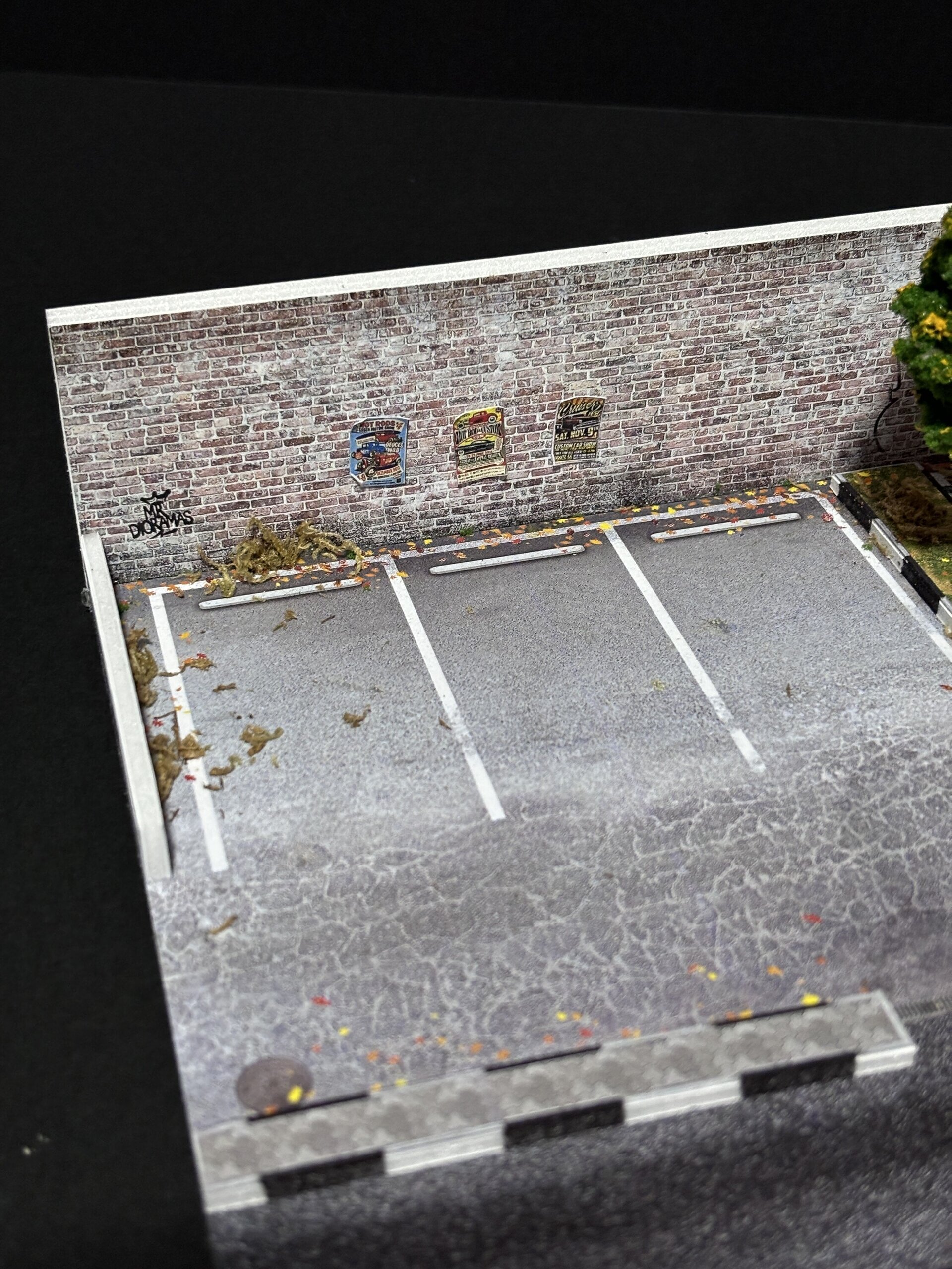 Diorama 1:64 Parking otoñal - 6