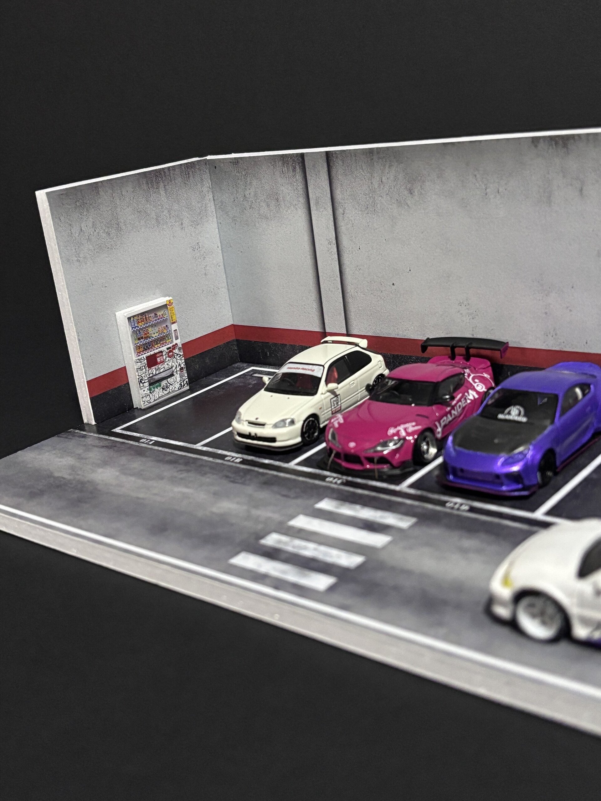 Diorama 1:64 Parking sub - 2
