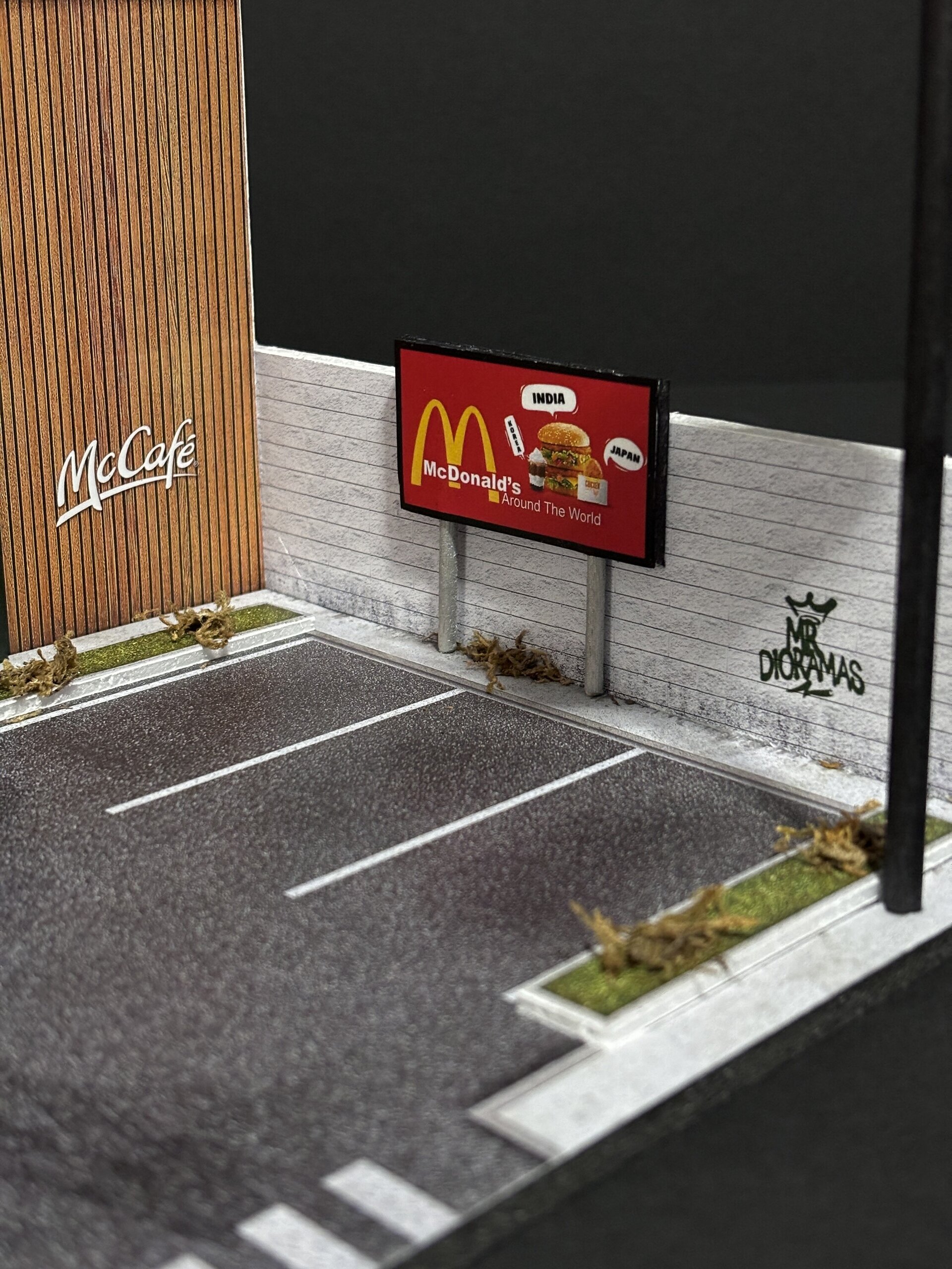 Diorama 1:64 McParking - 3