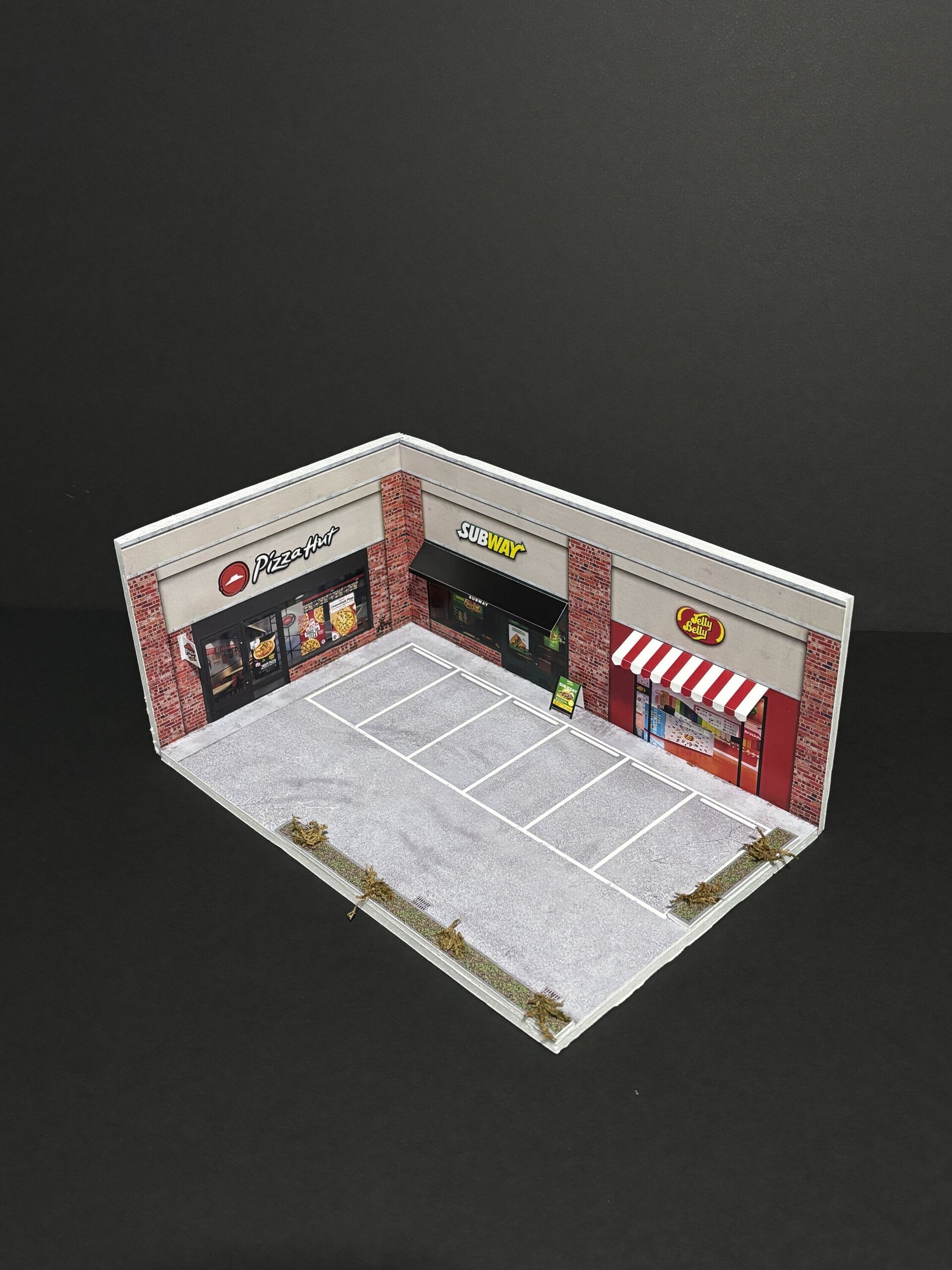 Diorama 1:64 tiendas - 3
