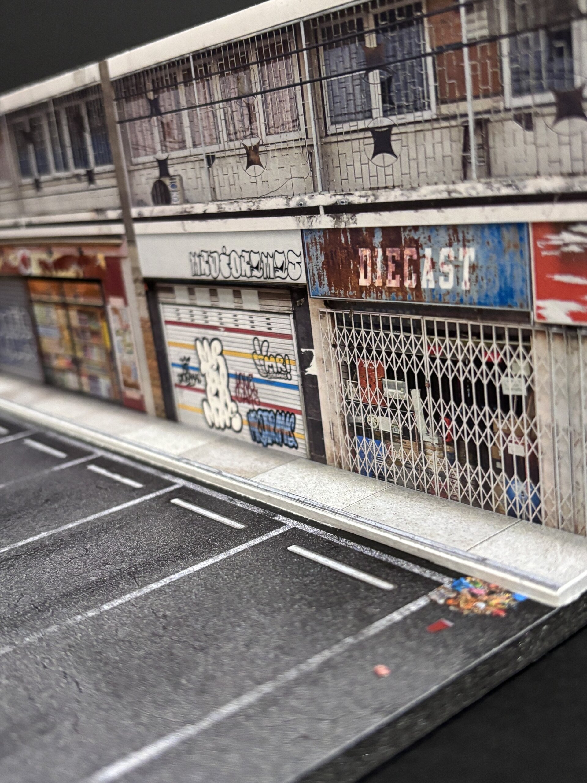 Diorama 1:64 Urban aband. - 3
