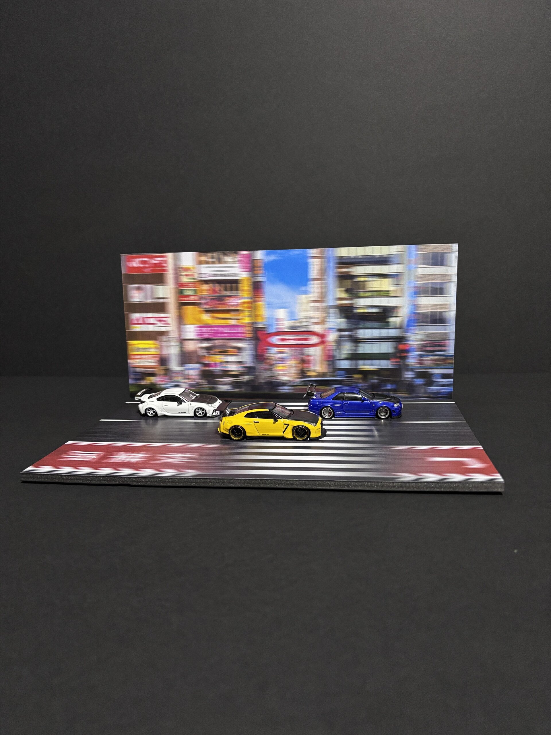 Diorama 1:64 efecto velocidad - 4