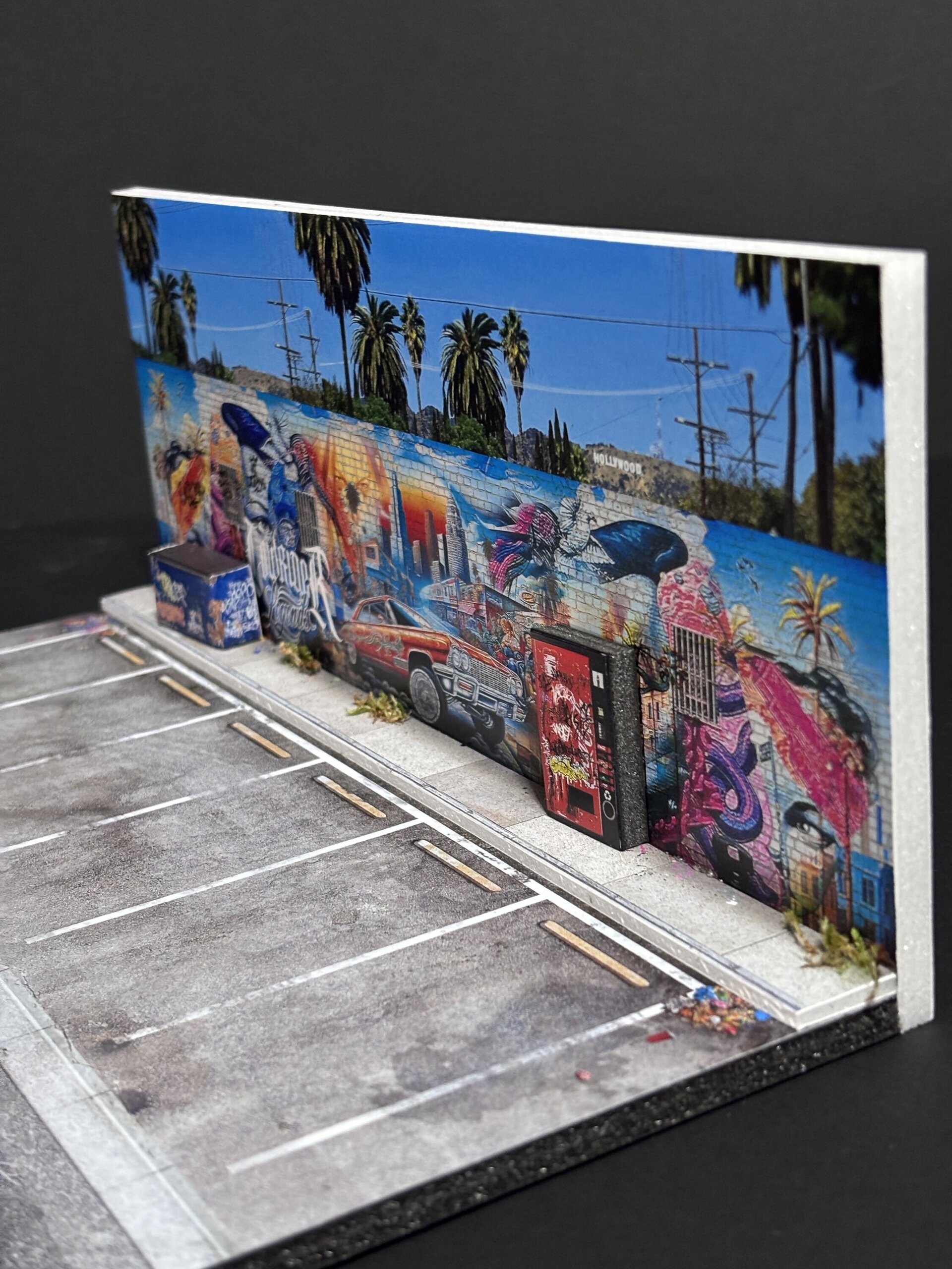 Diorama 1:64 California st. v1 - 3