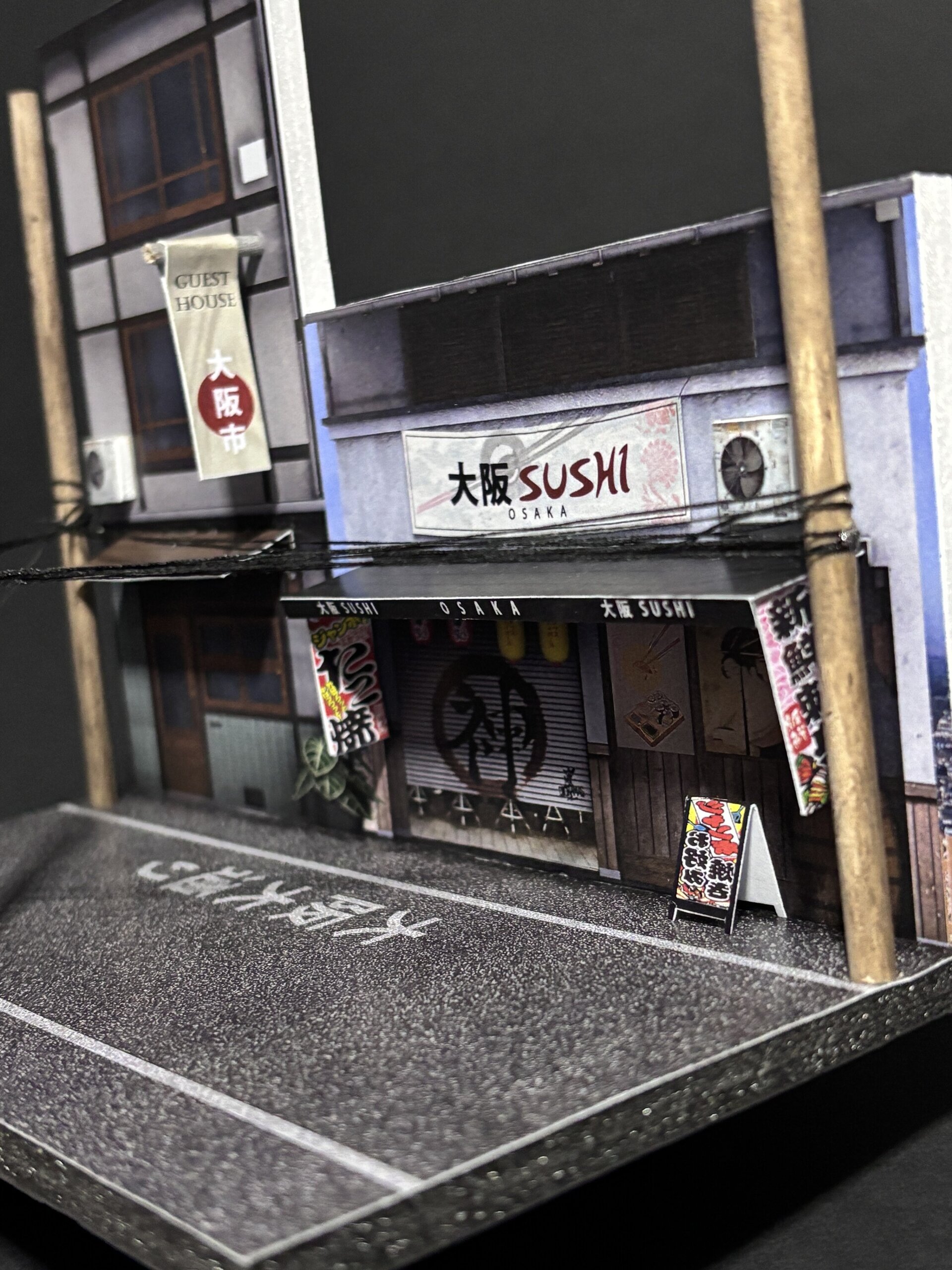 Diorama 1:64 Osaka Japón v3 - 2