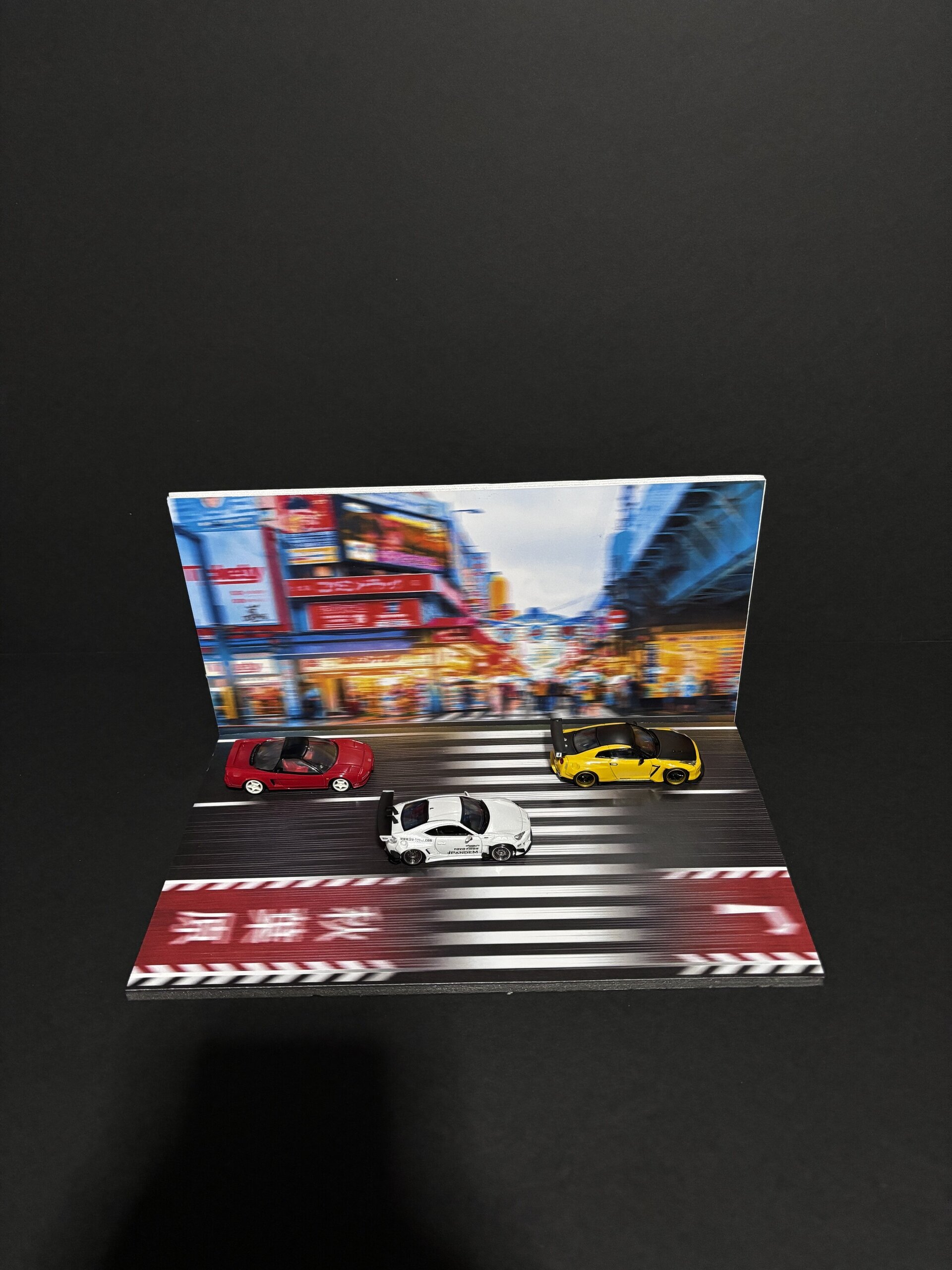Diorama 1:64 Efecto velocidad JP - 5