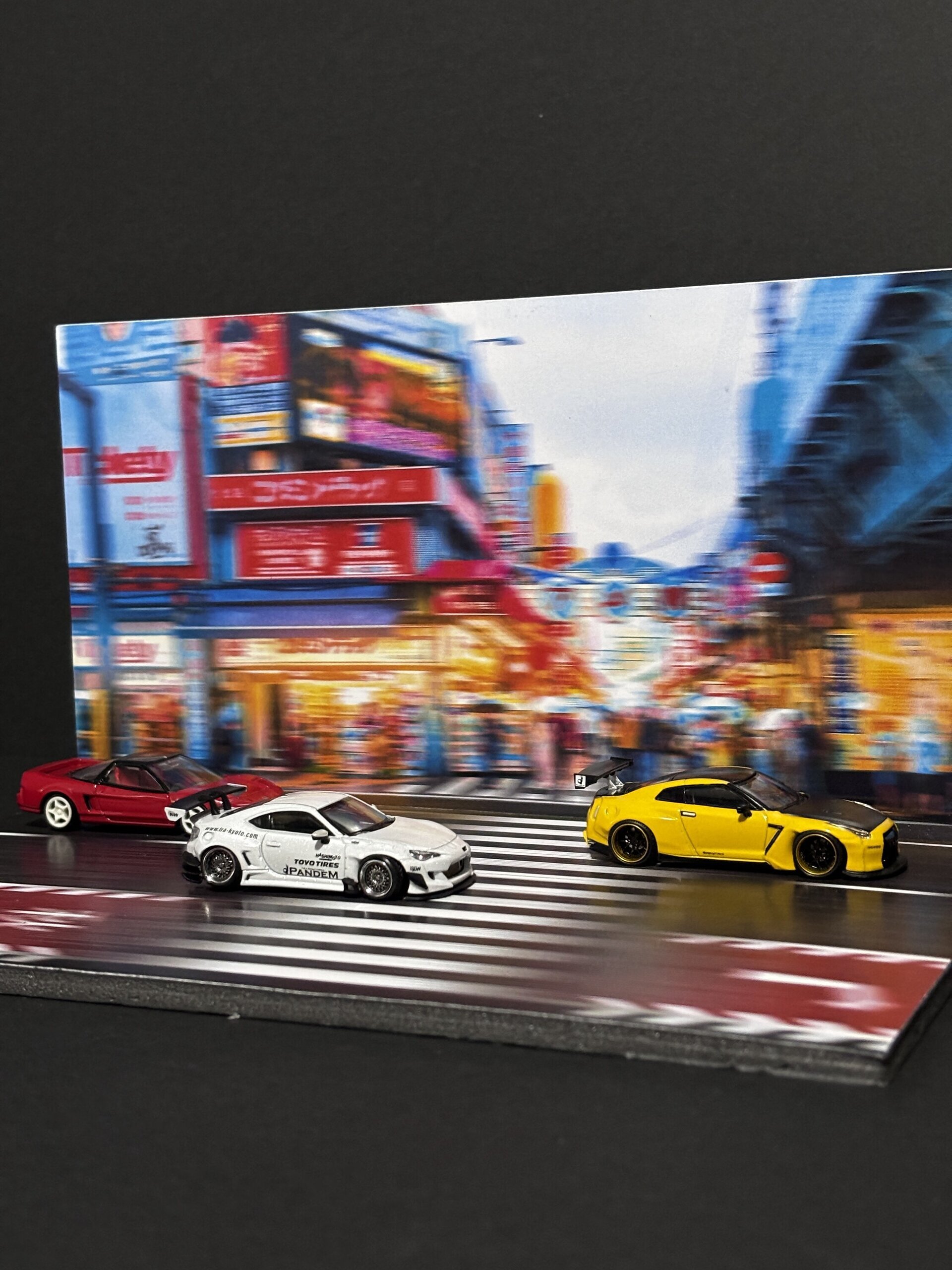Diorama 1:64 Efecto velocidad JP - 4