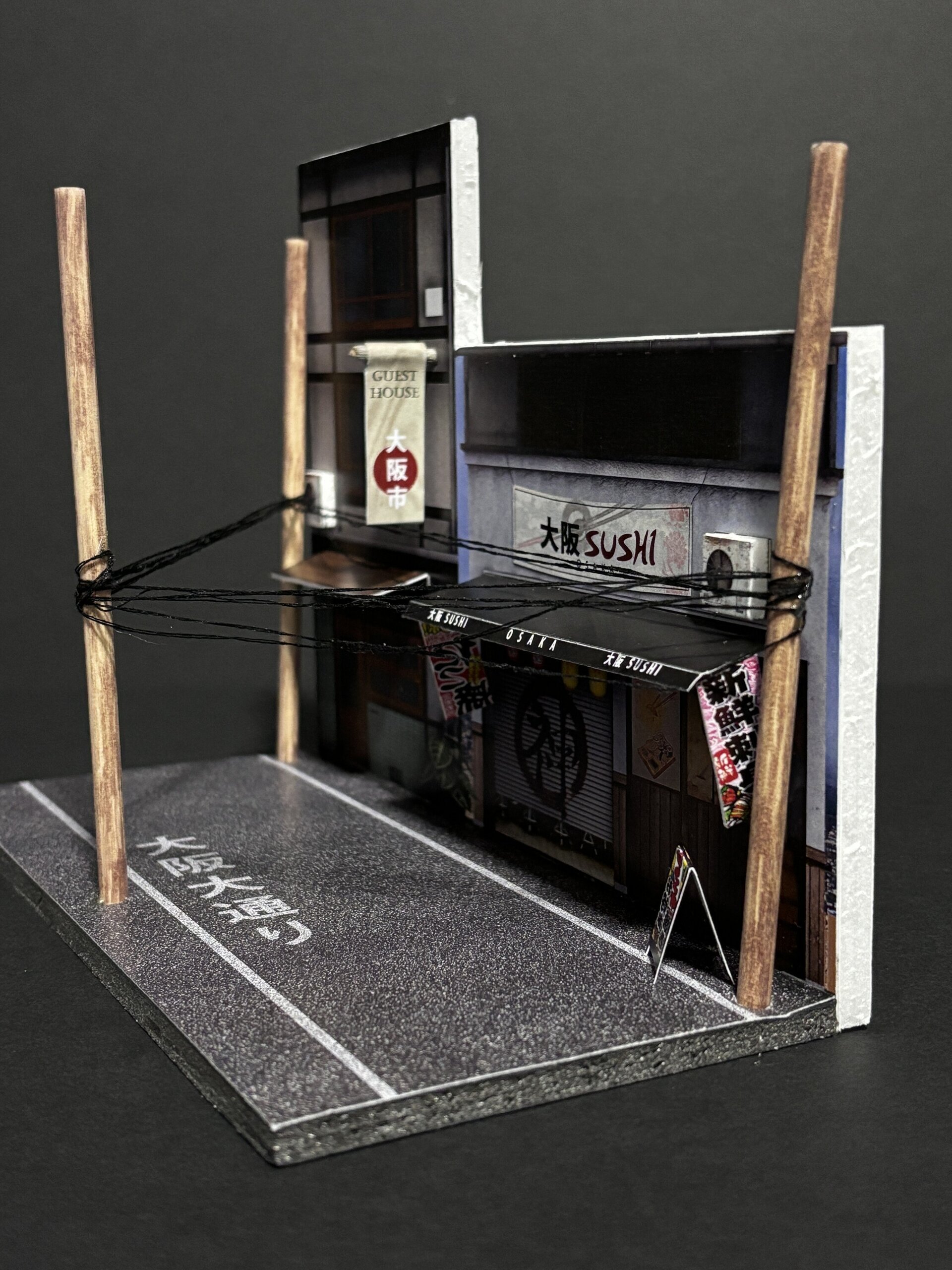 Diorama 1:64 Osaka Japón v3 - 2