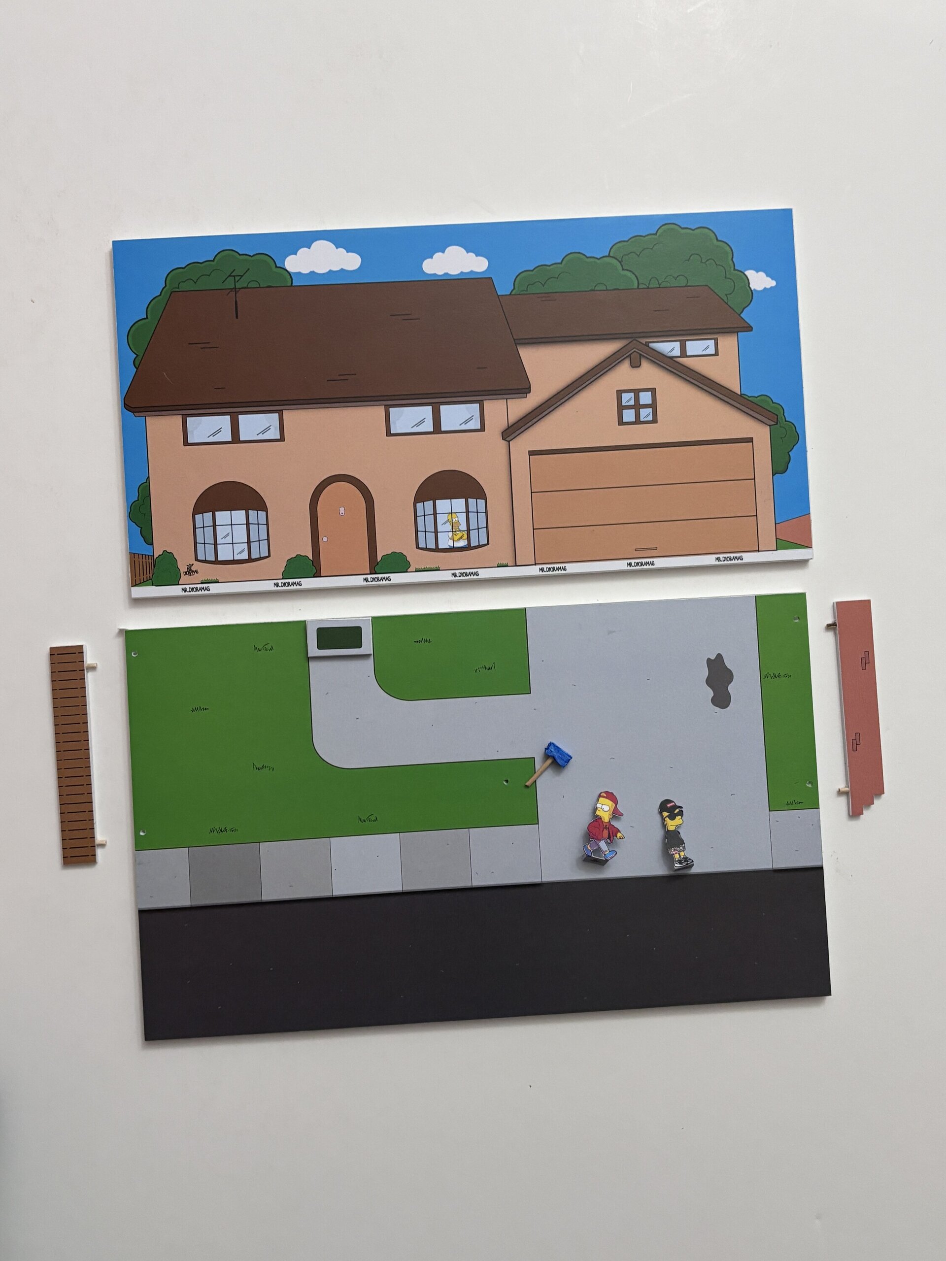 Diorama 1:64 Simpsons House - 7